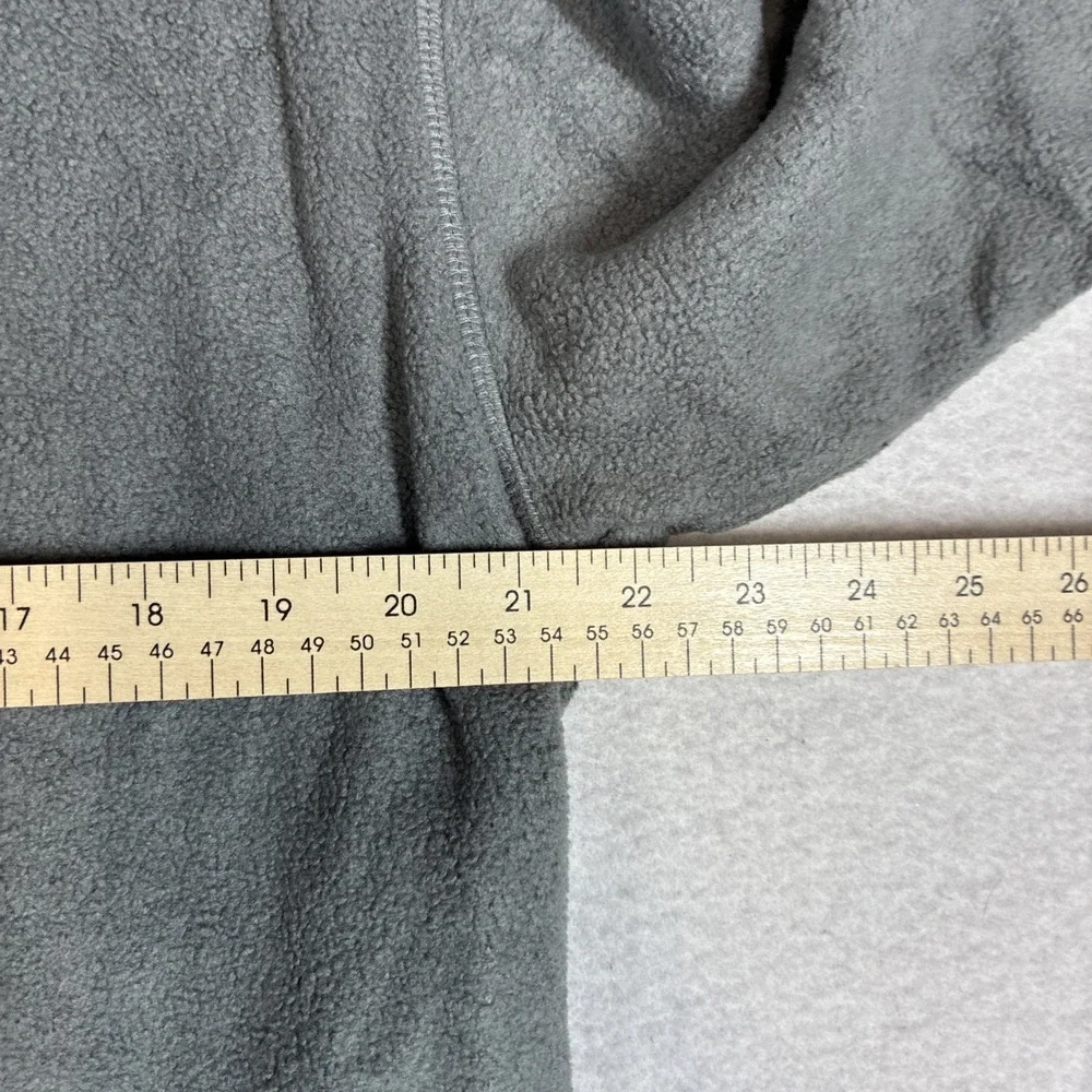 Free Fly Sweater Mens Gray 1/4 Snap Fleece Bamboo Large Casual Preppy Outdoors